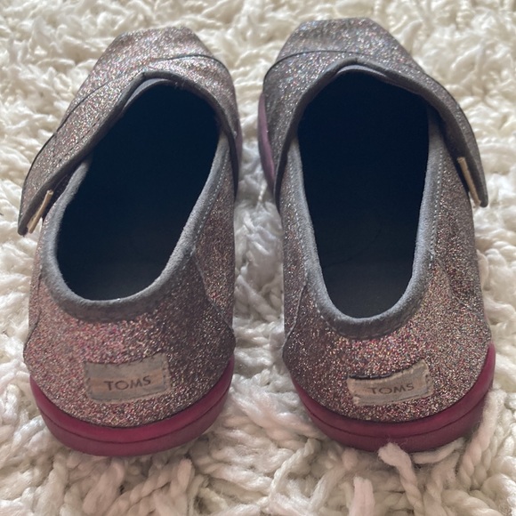 TOMS Sparkle Glitter Shoe Size 11 - Picture 6 of 13